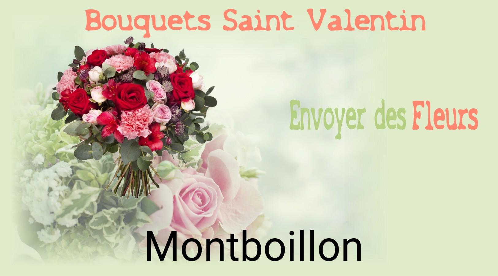 Roses de Saint-Valentin livrées à Montboillon